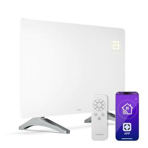 Klarstein Wonderglass infravörös panel | 480 W | 5-9 m² | Modern üveg dizájn | 90 cm x 58 cm kép
