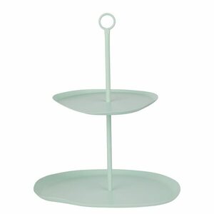 SIDELINE emeletes tálaló 2 részes 25cm , menta kép