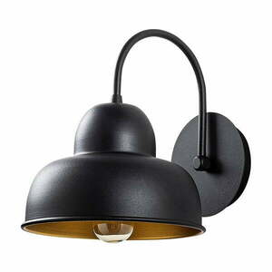 Fekete fali lámpa ø 20 cm Multan – Opviq lights kép