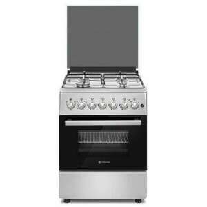 Novacook F6B40EF INX Kombinált tűzhely, 66L, 4 főzőzóna, Időzítő, ... kép