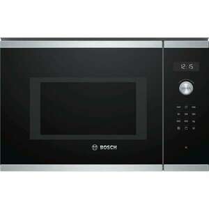 Bosch BEL554MS0 Beépíthető mikrohullámú sütő, 25L, 900W, 5 fokoza... kép