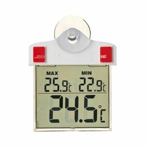 Digitális hőmérő ablakba min-max, 1db/karton, 17x11x3, 5cm kép