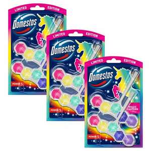 Domestos Power5 Magic Unicorn WC illatosító blokk, 6x50 g kép