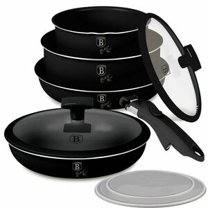 Berlinger Haus BH-8257 Matte Black Collection 9 részes Edénykészl... kép