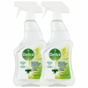 Dettol Lime&Menta antibakteriális Felülettisztító spray 2x500ml kép
