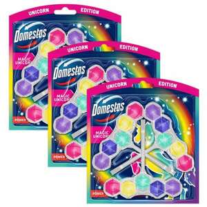 Domestos Power5 Magic Unicorn WC illatosító blokk, 9x50 g kép