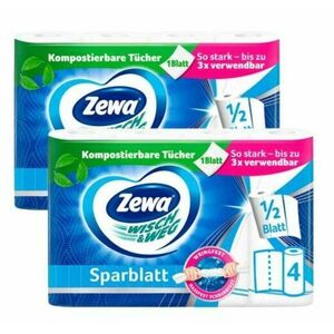 Zewa Wisch & Weg Sparblatt 2 rétegű Háztartási papírtörlő 2x4... kép