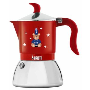 Bialetti Maci Fiammetta Indukciós kotyogó 4 adagos - piros kép