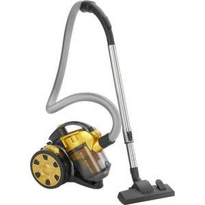 Clatronic BS 1308 porzsák nélküli Porszívó 700W, Fekete-Sárga kép