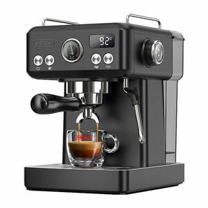 HiBREW H10A dugattyús eszpresszógép hőmérséklet-szabályozással Fekete kép