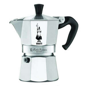 Bialetti Moka Express Kotyogós Kávéfőző, Ezüst kép