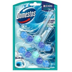 Domestos Blue Water Ocean WC illatosító blokk, 3x48 g kép