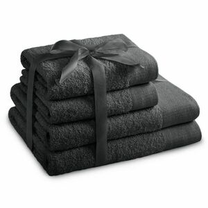 Törölköző AMARI - AMELIAHOME grafitszürke 2*70x140+2*50x100 AmeliaHome kép