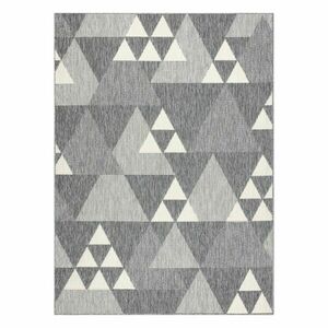 Szőnyeg WINK TRIANGLE szürke 80x150 kép