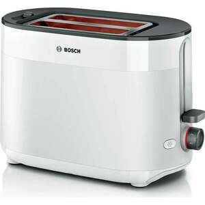 Bosch TAT2M121 Kenyérpirító - 2 szeletes, Fehér kép