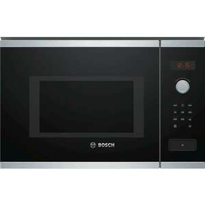 Bosch BFL553MS0 Beépíthető mikrohullámú sütő, 25L, 900W, 5 fokoza... kép