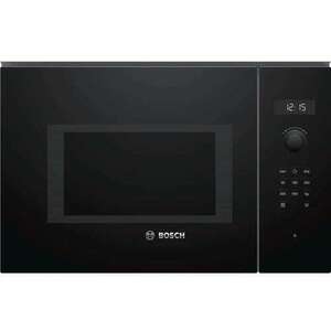 Bosch BFL554MB0 Beépíthető mikrohullámú sütő, 25L, 900W, Digitáli... kép