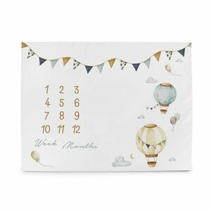 CEBA BABY Fotózáshoz mérföldkő alátét (92x72) Basic Ballons kép