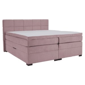 Boxspring ágy, 180x200, rózsaszín, APRIL kép