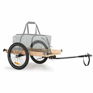 KLARFIT Companion Travel L, utánfutó, L, 40 kg, kerékpár utánfutó, kocsi, 16 kép