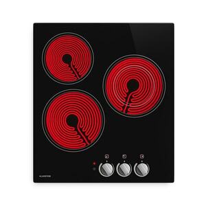Klarstein EasyCook üvegkerámia főzőlap | 3 főzőzóna | 4700 W | 11 teljesítményszint | 45 cm kép