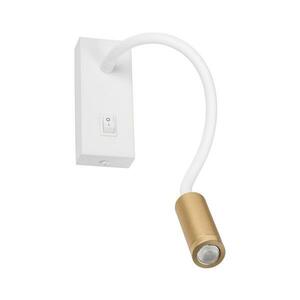 32518 - TONIL LED flexibilis olvasólámpa LED/3, 3W/230V fehér/arany 32518 kép