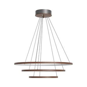 ByRydens 4202250-6003-LED kábelen függesztett TRIONE csillár LED/45W/230V barna átm. 80 cm 4202250-6003 kép