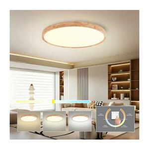 BRILAGI - LED mennyezeti lámpatest WOODROUND LED/40W/230V 3000/4000/6000K átm. 60 cm BRI576 kép