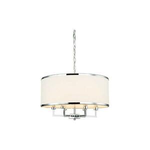Open Design OR80216 - Láncra függesztett CASA csillár 6xE14/15W/230V krémszínű/fényes króm OR80216 kép