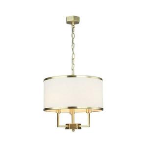 Open Design OR80223 - CASA láncos csillár 3xE14/12W/230V krémszínű/sárgaréz OR80223 kép