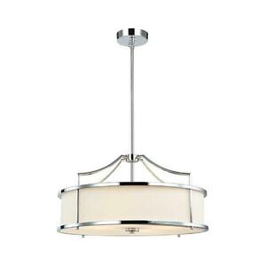 Open Design OR80872- Rúdon szerelt STANZA csillár 4xE27/15W/230V Ø 55 cm, króm/fehér OR80872 kép