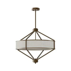 Open Design OR85846 - ZUNDO rúdon szerelt csillár 4xE27/15W/230V barna/bézs OR85846 kép