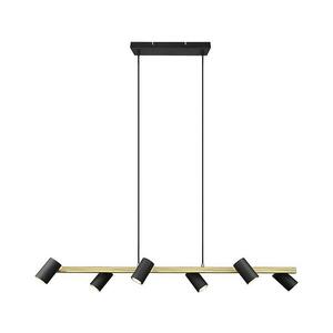 Trio - Kábeles MARLEY függeszték 6xGU10/35W/230V fekete/arany 302400680 kép