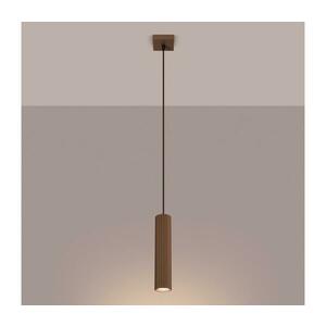 BRILAGI - LED csillár kábellel CRESTO 1xGU10/10W/230V barna BR.1957 kép