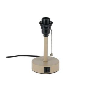 BRILAGI - Asztali lámpa USB-porttal TABLON 1xE27/25W/230V bézs BRI591 kép