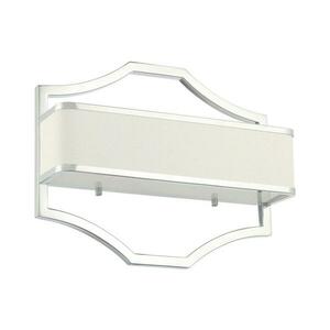 Open Design OR84504 - Fali lámpa GERDO 2xE14/12W/230V fényes króm/fehér OR84504 kép