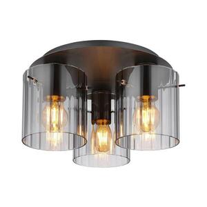 Globo 15904-3D - Mennyezeti lámpa TULIVAR 3xE27/40W/230V átm. 37 cm szürke 15904-3D kép