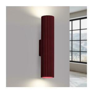 BRILAGI - LED fali lámpatest CRESTO 2xGU10/10W/230V 30 cm bordó BR.1927 kép