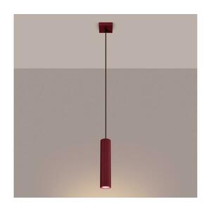 BRILAGI - LED csillár kábelen CRESTO 1xGU10/10W/230V bordó BR.1918 kép