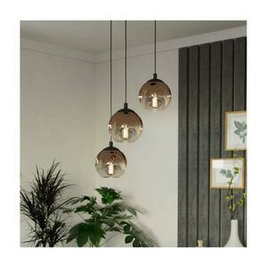 Eglo 901925 - ARISCANI kábeles csillár 3xE27/60W/230V fekete/bézs/füstszínű 901925 kép