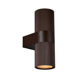Nordlux - Kültéri fali lámpa KYKLOP 2xGU10/25W/230V IP54 barna 2318051009 kép