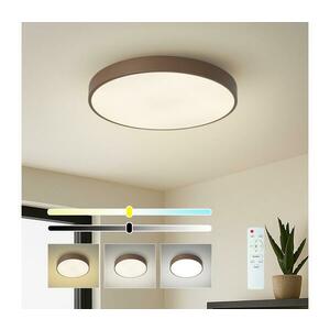 BRILAGI - LED dimmelhető mennyezeti lámpatest POOL LED/48W/230V 3000-6000K 40 cm barna+távirányító BRI692 kép