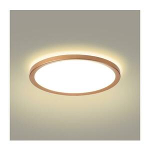 BRILAGI - Ultra Slim fürdőszobai mennyezeti LED lámpa, 24 W, 230 V, Ø 42 cm, rózsaarany, IP54 BRI630 kép