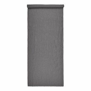 RIGA lenvászon asztali futó, antracit szürke 50x160 cm kép