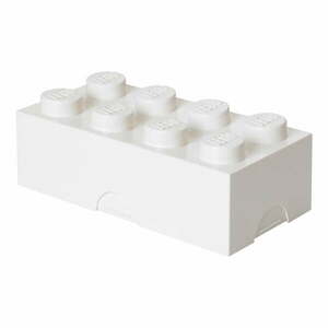 Fehér műanyag gyerek tárolódoboz 20x10x7 cm – LEGO® kép