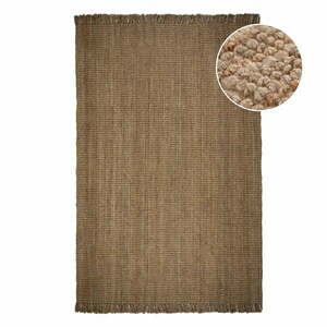 Natúr színű juta szőnyeg 240x340 cm Jute Boucle – Flair Rugs kép