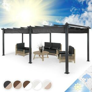 Blumfeldt blumfeldt Pantheon pergola | 3 x 6 m | időjárásálló | UV-védelem | egészéves használat kép