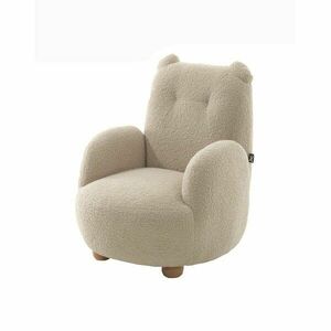 Bézs buklé gyerek fotel Rocky – Vipack kép