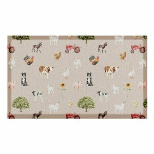 PVC lábtörlő 40x70 cm Farm Life – Artsy Doormats kép