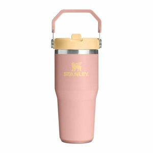 Barackszínű rozsdamentes acél termosz 410 ml IceFlow™ Flip Straw 2.0 Tumbler Peach Rose – Stanley kép